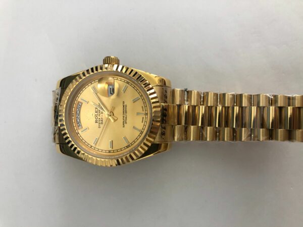 Rolex Mens Day-date Ii 218238 41 mm Dial Champagne Movimento Automático - Image 5