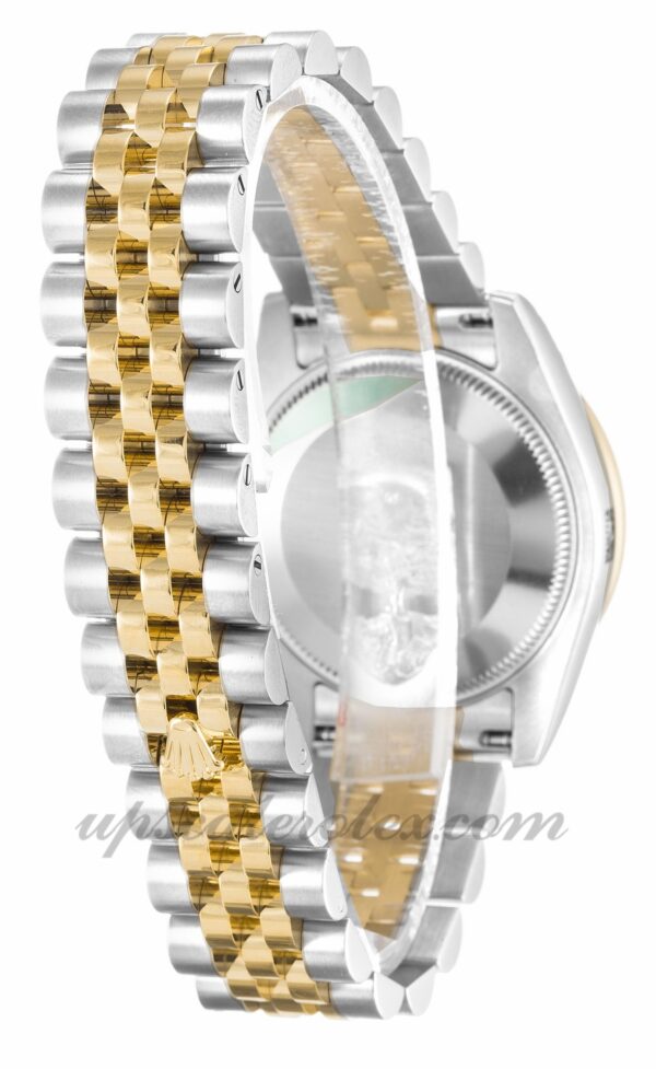 Senhoras Rolex Datejust Lady 178383 31 mm caixa preta madrepérola movimento automático - dial de diamante - Image 3