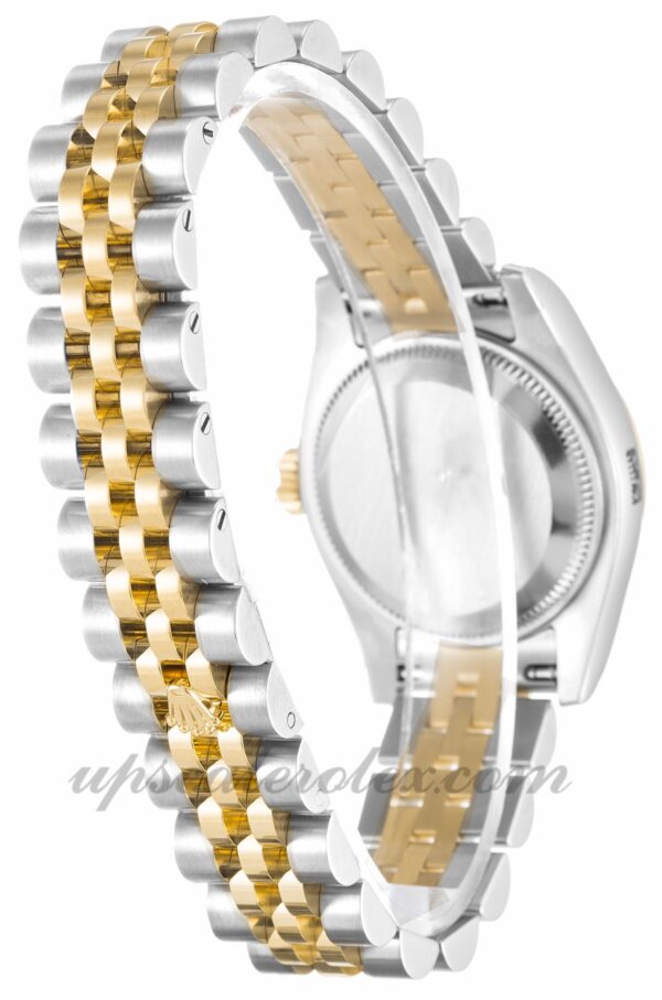 Senhoras Rolex Datejust Lady 179173 caixa 26 mm movimento automático mostrador prateado - Image 3