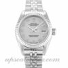 Senhoras Rolex Datejust Lady 69174 caixa 26 mm Movimento automático dial prata Jubileu