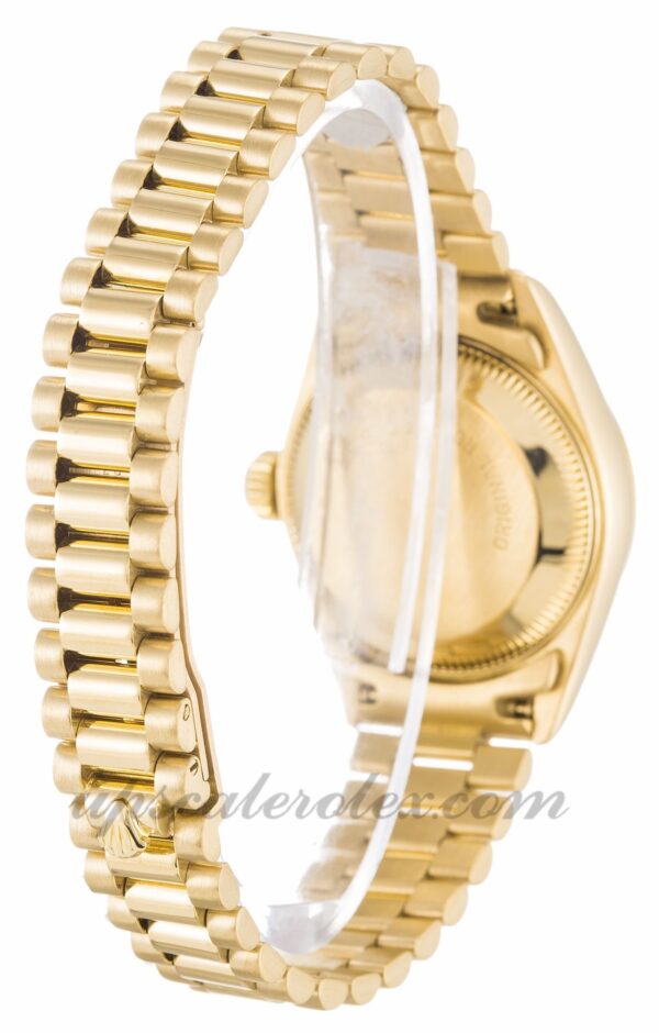 Senhoras Rolex Datejust Lady 69178 26mm caixa em ouro amarelo movimento automático - Image 3