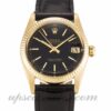 Caixa unissex Rolex Mid-Size Datejust 6827 31 mm Movimento automático Mostrador preto