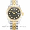 Senhoras Rolex Datejust Lady 179313 caixa 26mm Movimento automático Champagne Diamond dial