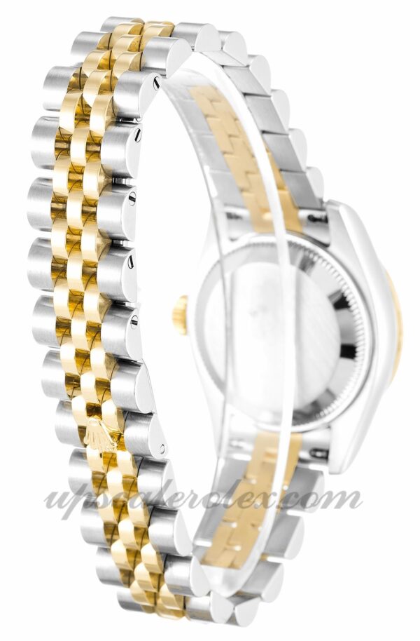 Senhoras Rolex Datejust Lady 179313 caixa 26mm Movimento automático Champagne Diamond dial - Image 3
