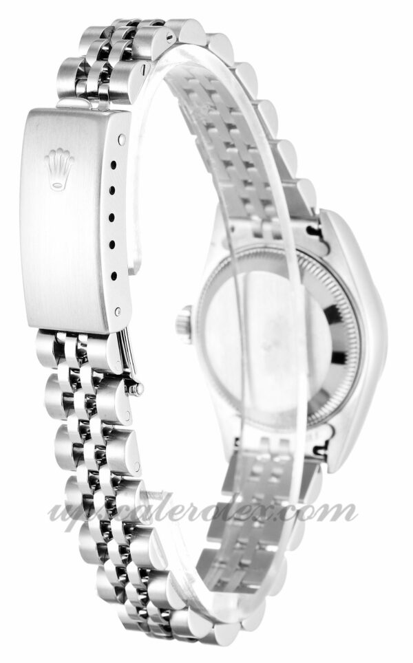 Estojo feminino Rolex Datejust Lady 79174 26 mm preto madrepérola movimento automático - mostrador de diamante - Image 3