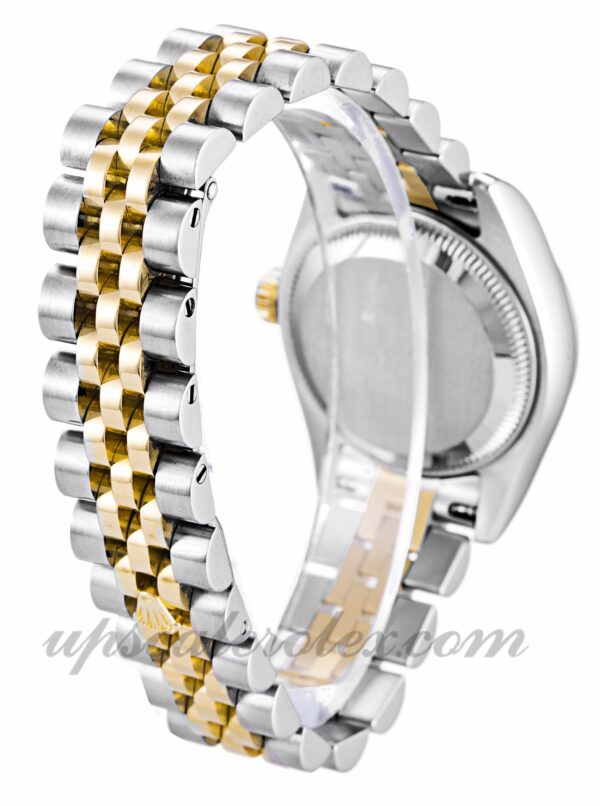 Senhoras Rolex Datejust Lady 179173 caixa 26 mm Movimento automático mostrador prata com diamantes - Image 3