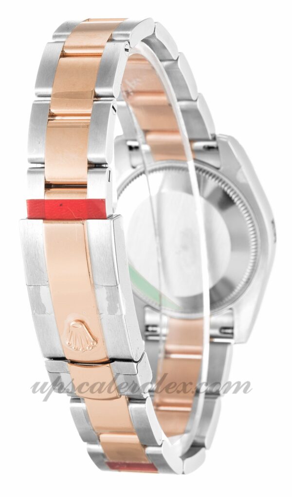 Caixa Unissex Rolex Mid-Size Datejust 178241 31 MM Madrepérola Movimento Automático - Mostrador Branco - Image 3