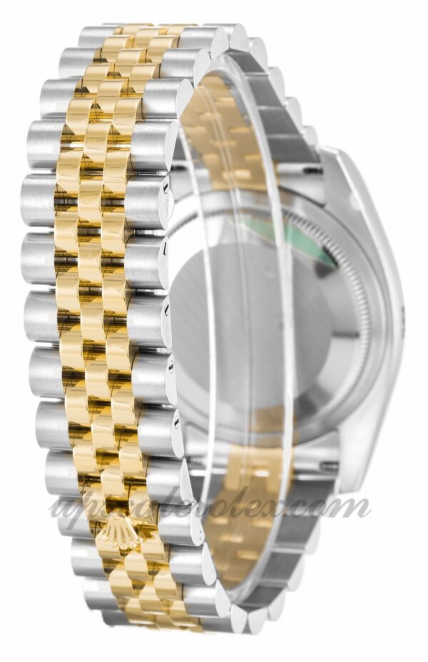 Mens Rolex Datejust 116 233 36 mm caixa movimento automático Black Jubilee Diamond Dial - Image 3