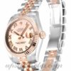 Caixa unissex Rolex Mid-Size Datejust 178271 31 mm Movimento automático Dial rosa