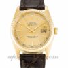 Masculino Rolex Datejust 16238 caixa 36 mm Movimento automático botão Champagne