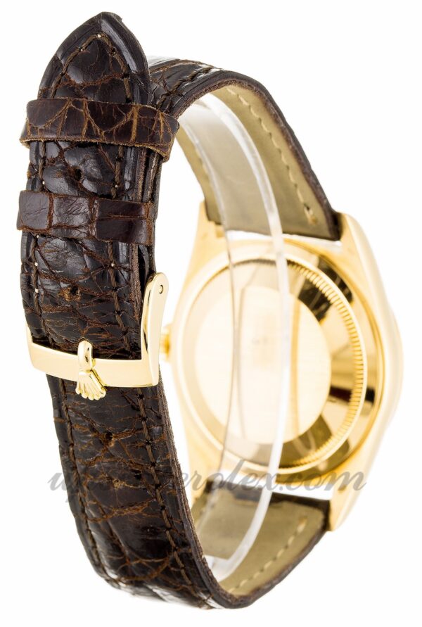Masculino Rolex Datejust 16238 caixa 36 mm Movimento automático botão Champagne - Image 3