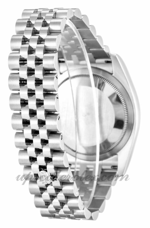 Homens Rolex Datejust 116234 caixa 36 mm Movimento automático Mostrador concêntrico preto - Image 3