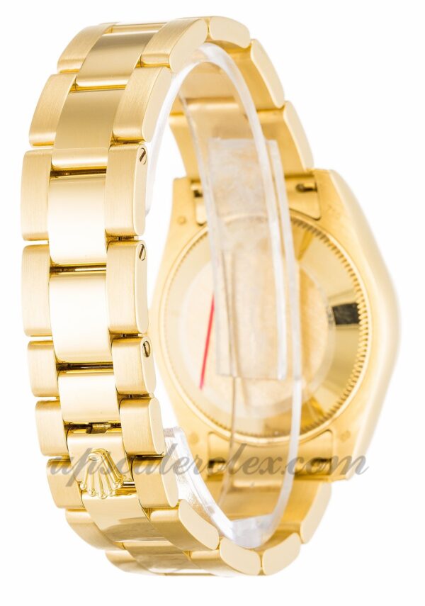 Feminino Rolex Tamanho Médio Datejust 178238 36mm Caixa Movimento Automático Champagne Diamond & Ruby Dial - Image 2