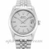 Senhoras Rolex Mid-Size Datejust 68274 31mm Case Movimento Automático Silver Dial