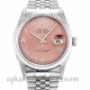 Masculino Rolex Datejust 16234 caixa 36 mm Movimento automático dial rosa