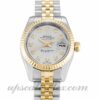 Senhoras Rolex Datejust Lady 179173 26 MM caso grau 316 aço inoxidável e movimento automático ouro amarelo