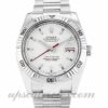 Masculino Rolex Turn-O-Graph 116264 movimento automático 36 mm caixa mostrador branco