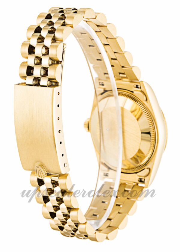 Caixa Unissex Rolex Mid-Size Datejust 68278 31 mm Movimento automático Botão Champagne - Image 3