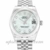 Senhora Rolex Datejust Lady 178274 caixa 31 mm Madrepérola movimento automático – mostrador de diamante branco