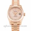 Senhoras Rolex Datejust Lady 179175 caixa 26 mm Movimento automático mostrador em ouro rosa com diamantes (Jubileu)