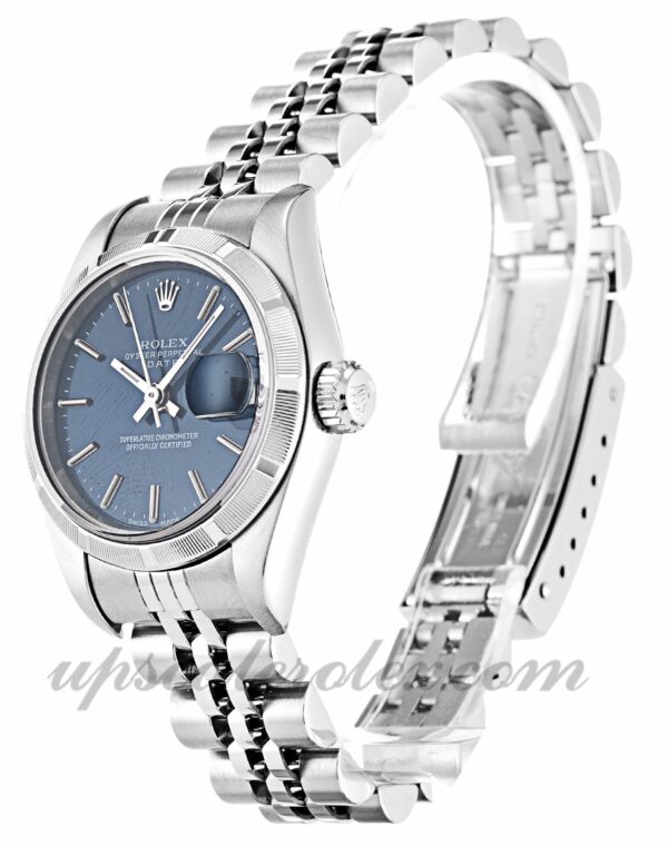 Senhoras Rolex Datejust Lady 79190 caixa 26 mm Movimento automático dial azul - Image 2
