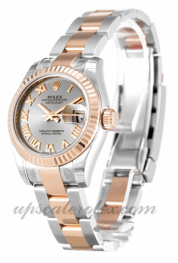 Senhoras Rolex Datejust Lady 179171 caixa 26 mm movimento automático dial de ródio - Image 2