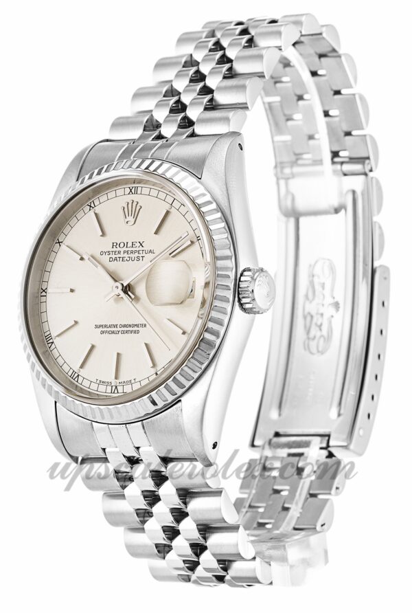 Homens Rolex Datejust 16234 caixa 36 mm Movimento automático Dial Ivory - Image 2