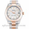 Caixa Unissex Rolex Mid-Size Datejust 178271 31 mm Movimento automático Mostrador prateado