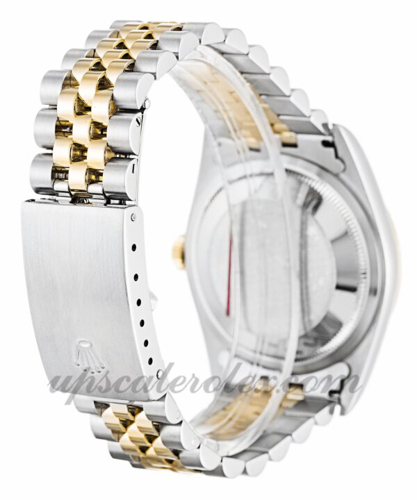 Caixa masculina Rolex Datejust 16233 36 mm Botão champanhe movimento automático - Image 3