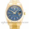 Homens Rolex Day-Date 18248 caixa 36 mm Movimento automático Dial azul