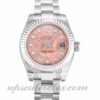 Ladies Rolex Datejust Lady 179174 caixa 26 mm Movimento automático ouro em pó – dial rosa