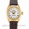 Senhoras Rolex Datejust Lady 6916 caixa 26 mm Movimento automático dial branco