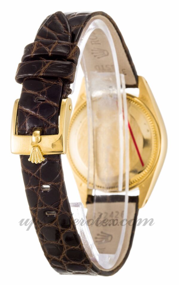 Senhoras Rolex Datejust Lady 6916 caixa 26 mm Movimento automático dial branco - Image 3