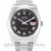 Rolex Datejust 116200 Men 36mm Caixa Movimento Automático Mostrador Preto