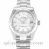 Senhoras Rolex Datejust Lady 178240 caixa 30mm movimento automático mostrador prateado