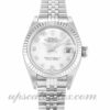 Ladies Rolex Datejust Lady 79174 26 MM Case Madrepérola movimento automático – mostrador branco