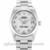 Caixa Unissex Rolex Mid-Size Datejust 68240 30mm Movimento Automático Ivory Jubilee Dial