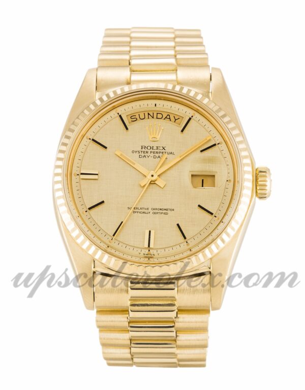 Masculino Rolex Day-Date 1803 caixa 36 mm Automatic movimento Champagne dial