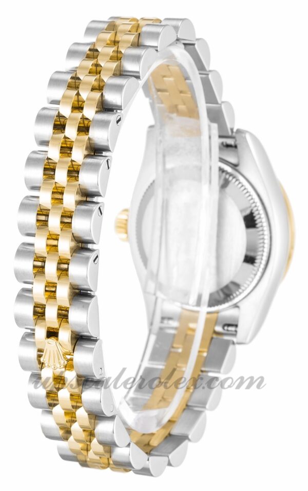 Senhoras Rolex Datejust Lady 179313 26 mm caixa movimento automático Champagne Goldust Diamond Dial - Image 3