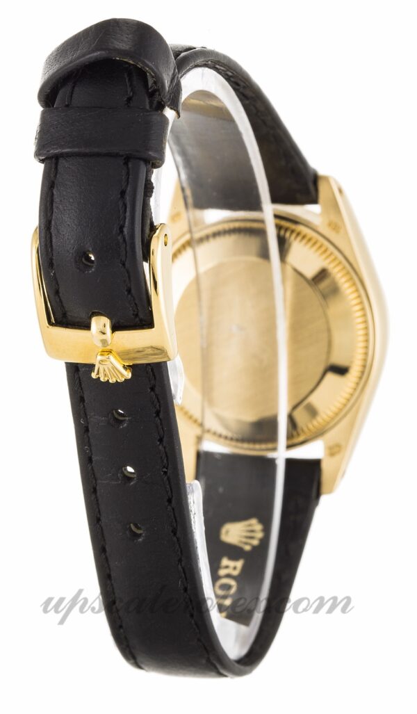Senhoras Rolex Datejust Lady 6917 caixa 26mm movimento automático botão Champagne - Image 3