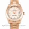 Senhoras Rolex Datejust Lady 178245F 31 MM caso movimento automático mostrador prateado