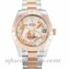 Senhoras Rolex Datejust Lady 178341 31 mm caixa automática madrepérola movimento – White Floral Diamond Dial