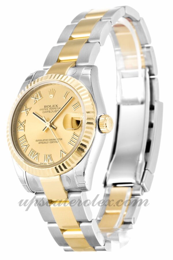 Senhoras Rolex Datejust Lady 178273 caixa 31 mm Automatic movimento Champagne dial - Image 2
