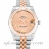 Caixa Unissex Rolex Mid-Size Datejust 178271 31 mm Movimento automático Mostrador floral rosa