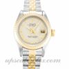 Senhoras Rolex Datejust Lady 69173 caixa 26 mm Movimento automático Ivory Pyramid dial