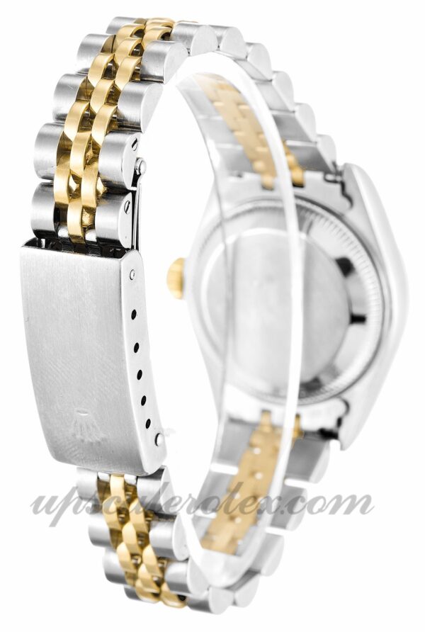 Senhoras Rolex Datejust Lady 69173 caixa 26 mm Movimento automático Ivory Pyramid dial - Image 3