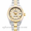 Senhoras Rolex Datejust Lady 69173 caixa 26mm movimento automático dial Ivory