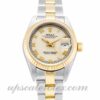 Senhoras Rolex Datejust Lady 69173 caixa 26mm movimento automático dial Ivory