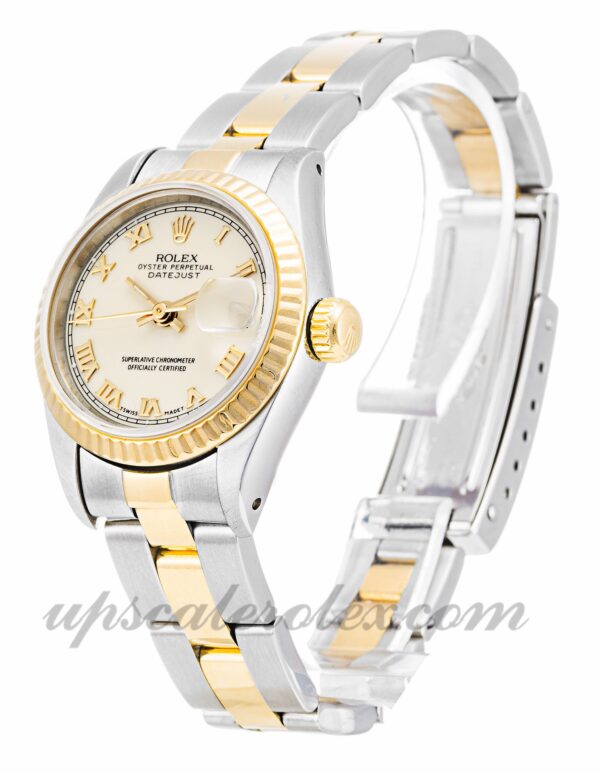Senhoras Rolex Datejust Lady 69173 caixa 26mm movimento automático dial Ivory - Image 2