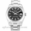 Senhoras Rolex Datejust Lady 178240 grau 316 aço inoxidável movimento automático Black Dial